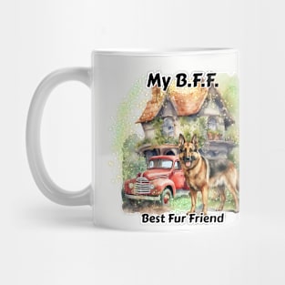 Dog - My B.F.F. German Shepherd Mug